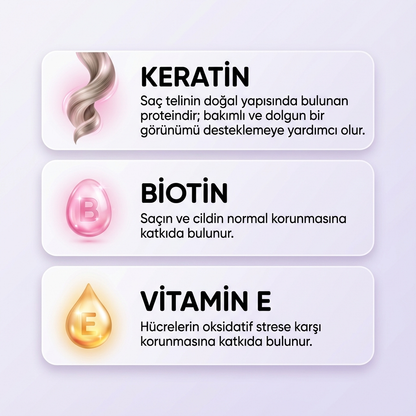 Gumitamin Keratin Saç ve Tırnak Vitamini